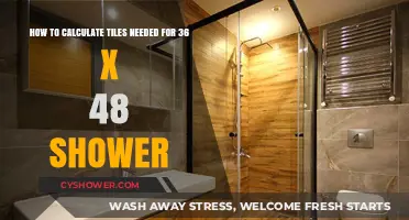 Calculate Tiles Needed for a 36 x 48 Shower: Easy Guide