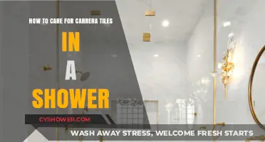 Caring for Carrera Tiles: Shower Maintenance Tips for Longevity