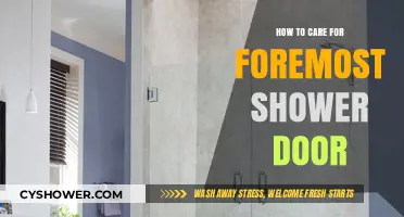 Essential Tips for Maintaining Your Foremost Shower Door's Shine and Durability