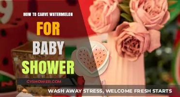 Crafting Cute Watermelon Creations for a Baby Shower Delight