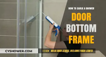 Easy Guide to Caulking Your Shower Door Bottom Frame