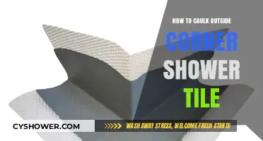 Mastering Caulking: Seamless Outside Corner Shower Tile Application Guide