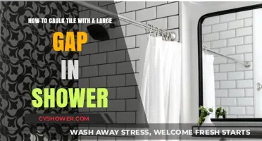 Mastering Shower Tile Caulking: Filling Large Gaps Like a Pro