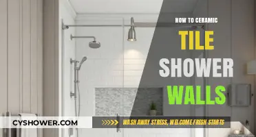 Mastering Ceramic Tile Installation for Stunning Shower Walls