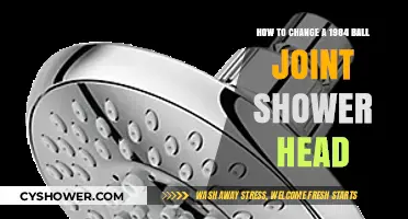 Upgrade Your Shower: Step-by-Step Guide to Replacing a 1984 Ball Joint Shower Head
