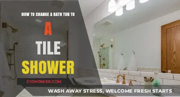 Transform Your Bathroom: Converting a Bathtub to a Tile Shower