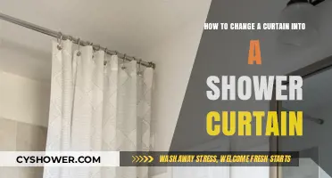 Transform Your Curtains: Easy DIY Guide to Making a Shower Curtain