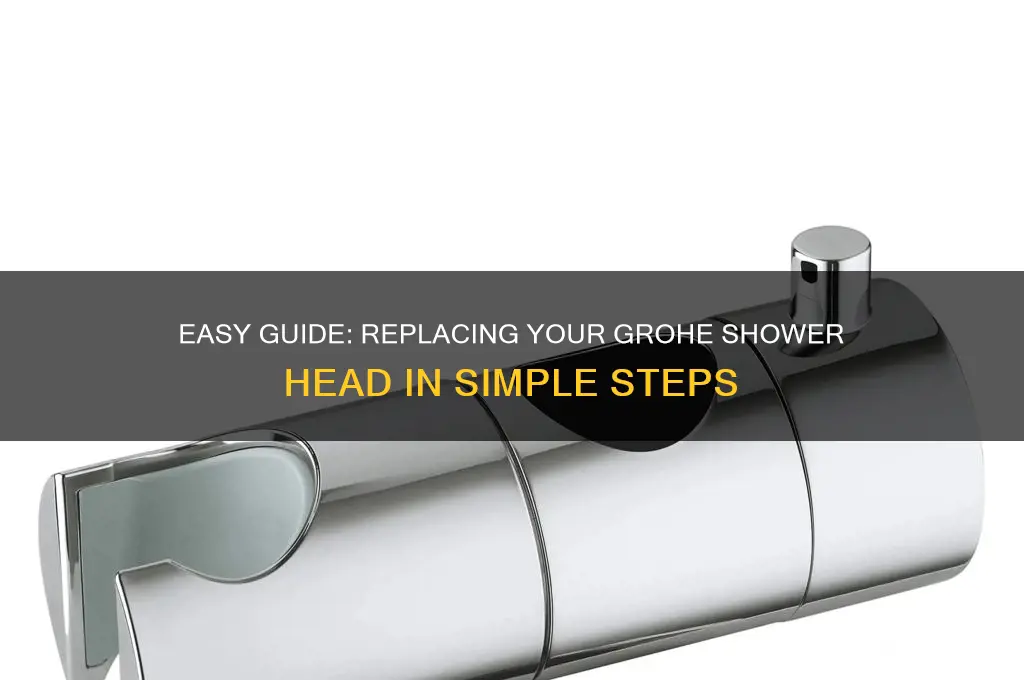 how to change a grohe shower head