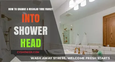 Transform Your Tub Faucet: Easy DIY Shower Head Conversion Guide