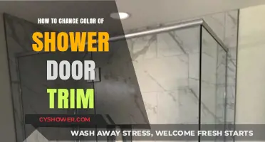 Easy DIY Guide: Changing Your Shower Door Trim Color