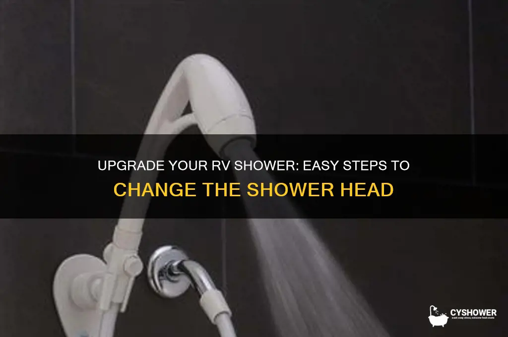 how to change rv shower head