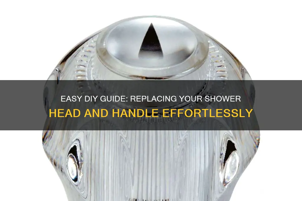 how to change shower head and handle