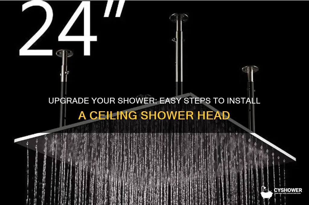 how to change shower head to criling
