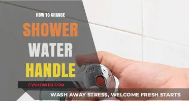 Easy DIY Guide: Replacing Your Shower Water Handle Step-by-Step