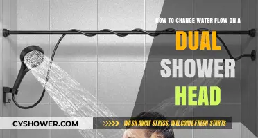 Adjusting Water Flow on Your Dual Shower Head: A Simple Guide