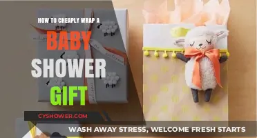Budget-Friendly Baby Shower Gift Wrapping Ideas
