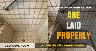 Ensuring Perfectly Laid Shower Wall Tiles: A Step-by-Step Inspection Guide