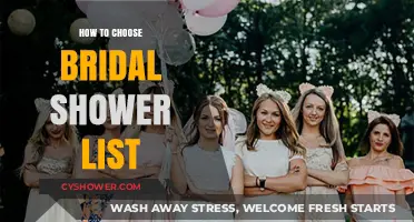 Perfect Bridal Shower Guest List: Tips for Choosing the Right Attendees
