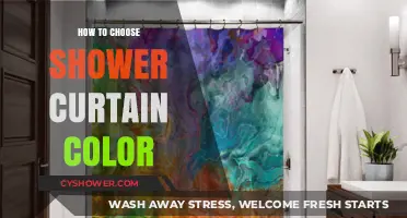 Choosing the Perfect Shower Curtain Color: Tips and Tricks
