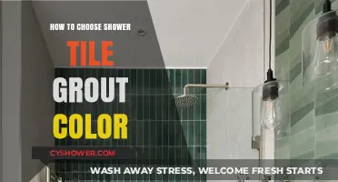 Choosing the Perfect Shower Tile Grout Color: Tips and Tricks