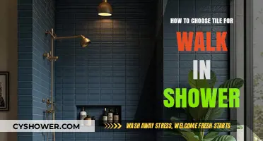 Selecting Perfect Shower Tiles: A Guide to Walk-In Shower Design