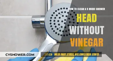 Effective Shower Head Cleaning: 5-Mode Maintenance Without Vinegar Tips