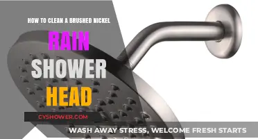 Easy Steps to Clean and Maintain Your Brushed Nickel Rain Shower Head