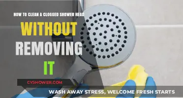 Effortless Shower Head Cleaning: Unclog Without Removal in Simple Steps