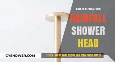 Effortless Cleaning Tips for Your Fixed Rainfall Shower Head