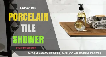 Effortless Porcelain Tile Shower Cleaning: Tips for a Sparkling Bathroom