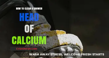 Effective Shower Head Cleaning: Removing Calcium Buildup Easily
