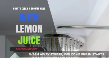Refresh Your Shower Head: Easy Lemon Juice Cleaning Guide