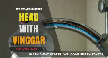 Effortless Shower Head Cleaning: Vinegar's Power for Sparkling Results