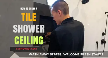 Effective Tips for Cleaning and Maintaining Your Tile Shower Ceiling