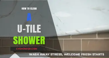 Effective U-Tile Shower Cleaning Tips for a Sparkling Bathroom