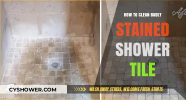 Effective Tips to Clean and Restore Badly Stained Shower Tiles