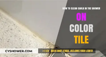 Effective Shower Caulk Cleaning Tips for Color Tile Surfaces