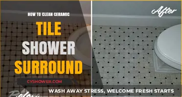 Effective Cleaning Tips for Your Ceramic Tile Shower Surround