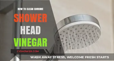 Effortless Chrome Shower Head Cleaning with Vinegar: A Simple Guide