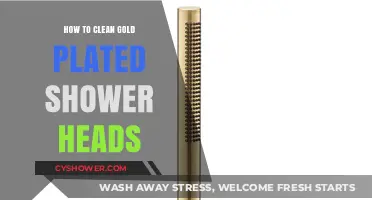 Easy Steps to Clean and Maintain Gold-Plated Shower Heads