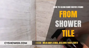 Effective Ways to Remove Hard Water Stains from Shower Tiles