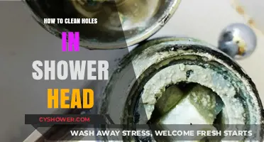 Effective Tips for Cleaning Clogged Shower Head Holes Easily