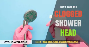 Revive Your Shower: Simple Steps to Clean a Clogged Iron Shower Head