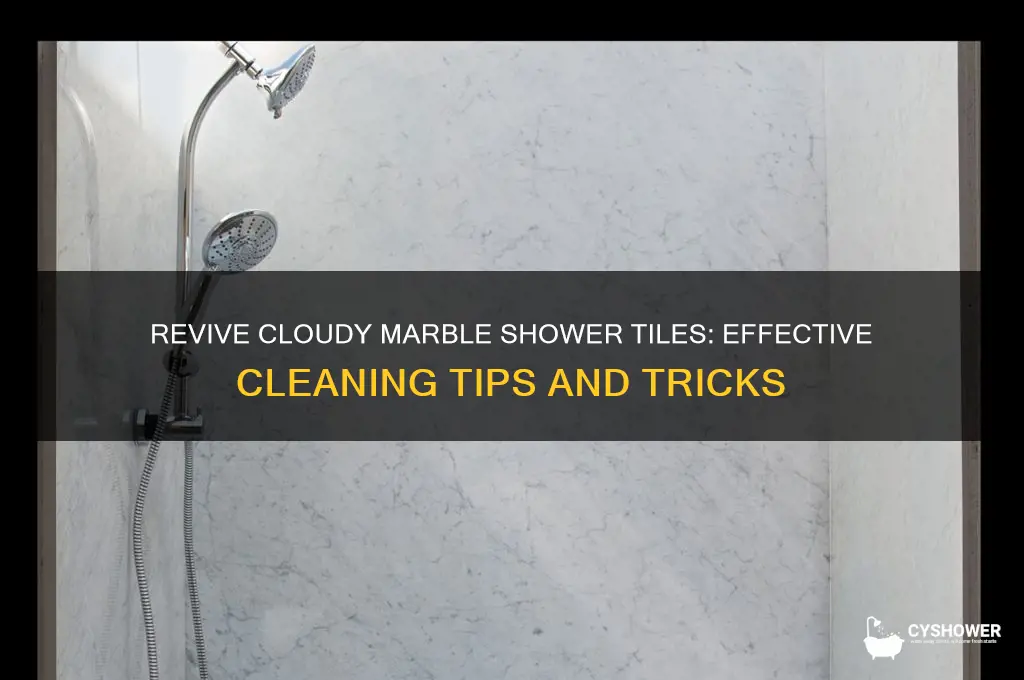 how to clean marble tile shower become clody
