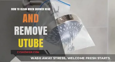 Easy Guide to Cleaning Moen Shower Heads and Removing U-Tube