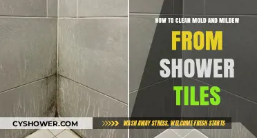 Effective Shower Tile Cleaning: Remove Mold and Mildew Easily