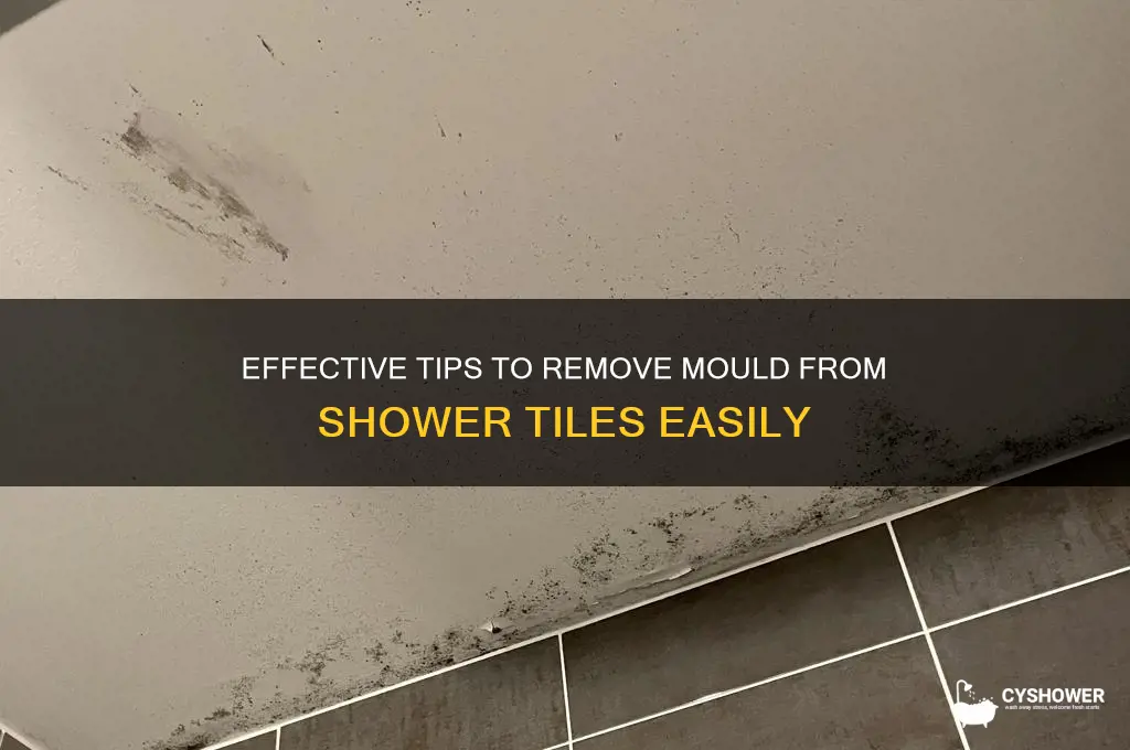 how to clean mould off shower tiles