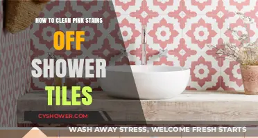 Effective Tips to Remove Pink Stains from Shower Tiles Easily