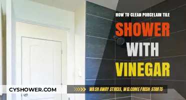 Effective Vinegar Cleaning Tips for Your Porcelain Tile Shower