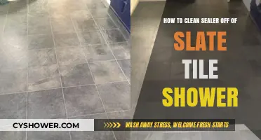 Effective Methods to Remove Sealer from Slate Tile Showers